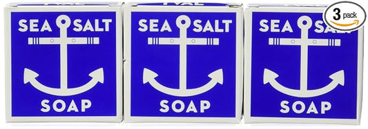 Swedish Dream Sea Salt Soap Set by Kala, 4.3 Ounce (Pack of 3)