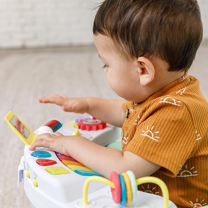 Infantino Music & Lights 3-in-1 Discovery Seat & Booster, Mint