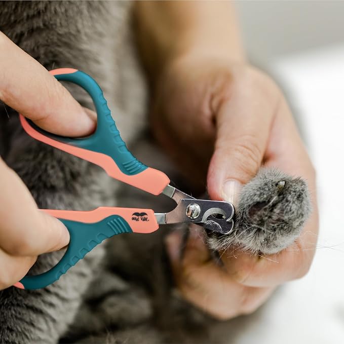 Mr. Pen- Cat Nail Clipper, Stainless Steel | Professional Sharp Cat Claw Trimmer for Small and Medium Cats, Pet Nail Clipper with Sturdy Non Slip Handle