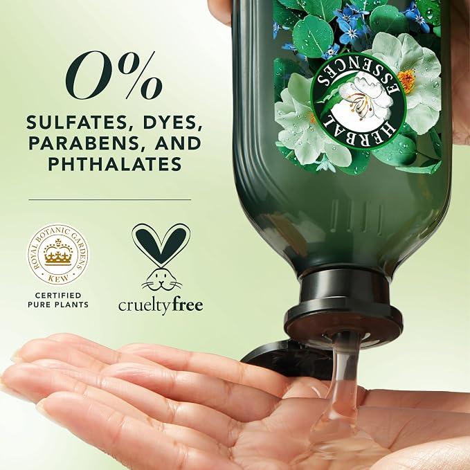 Herbal Essences Scalp + Purify Eucalyptus Sulfate Free Shampoo and Conditioner, and All-in-One Nourishing Spray Set