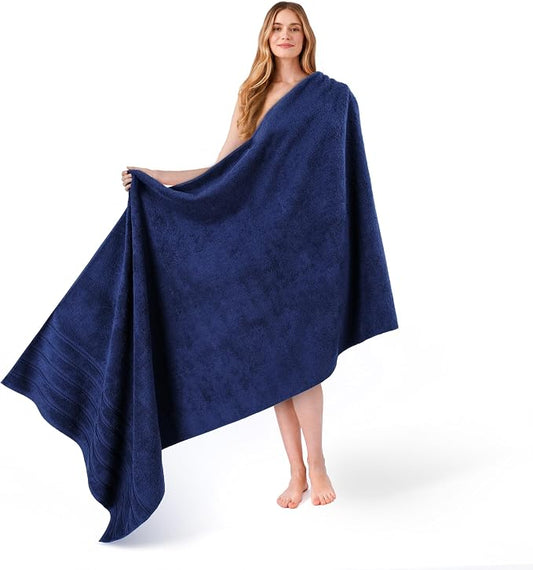 American Soft Linen 100% Cotton Luxury Turkish Towels, 35x70 XL Bath Sheet | Soft Absorbent Quick Dry OEKO Tex Standard 100 Certificated Durable Machine Washable Breathable Premium Hotel Quality