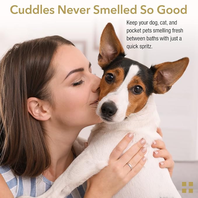 Animal Pharmaceuticals Pet Deodorizing Body Spray - Sweet Sugar Cookie Scent - Mild Long-Lasting Dog Body Spray and Cat Cologne - Formulated for Smelly Dogs and Cats - 8 Fluid Ounces