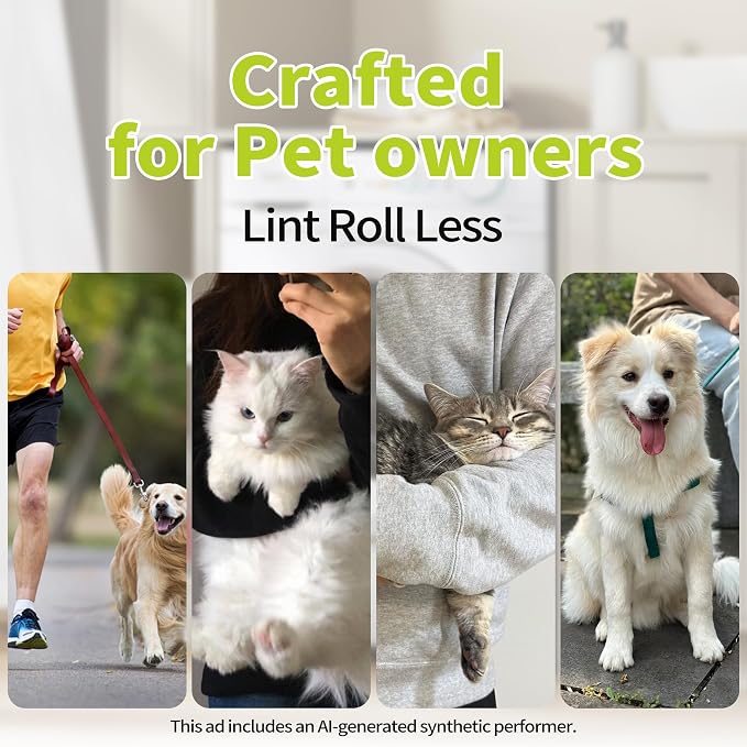 Dr.Easy LINT & HAIR REMOVER Pet HUGESHEETS with 3X Dryer Sheets, PINK FRESH, 200 Count,PLANT&MINERAL-BASED FORMULA