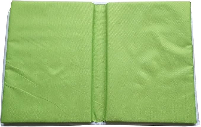 5 STAR SUPER DEALS Baby Bath Kneeling Safety Pad & Storage - Bathtub Kneeler & Elbow Cushion (Regular, Green)