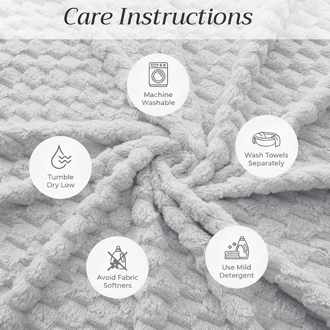 Peryiter 4 Pcs Oversized Bath Towels 40 x 80 Inch Extra Large Bath Sheets for Adults Microfiber Coral Velvet Highly Absorbent Bathroom Towels for Adults Home Beach(White,Light Gray,Dark Gray,Black)