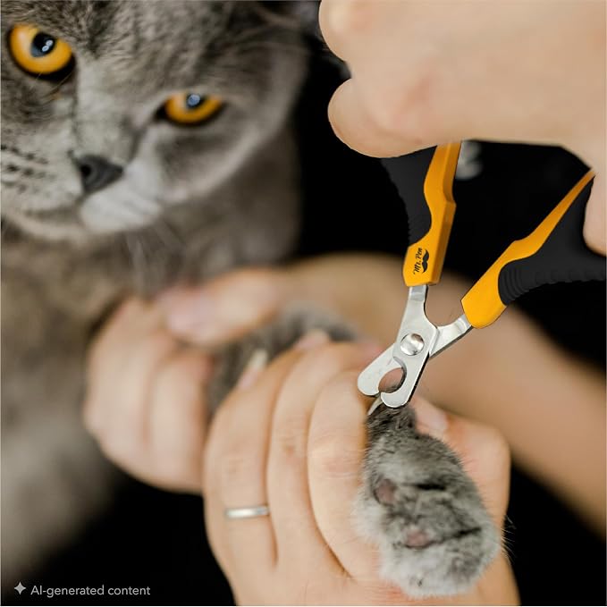 Mr. Pen- Cat Nail Clipper, Stainless Steel | Professional Sharp Cat Claw Trimmer for Small and Medium Cats, Pet Nail Clipper with Sturdy Non Slip Handle