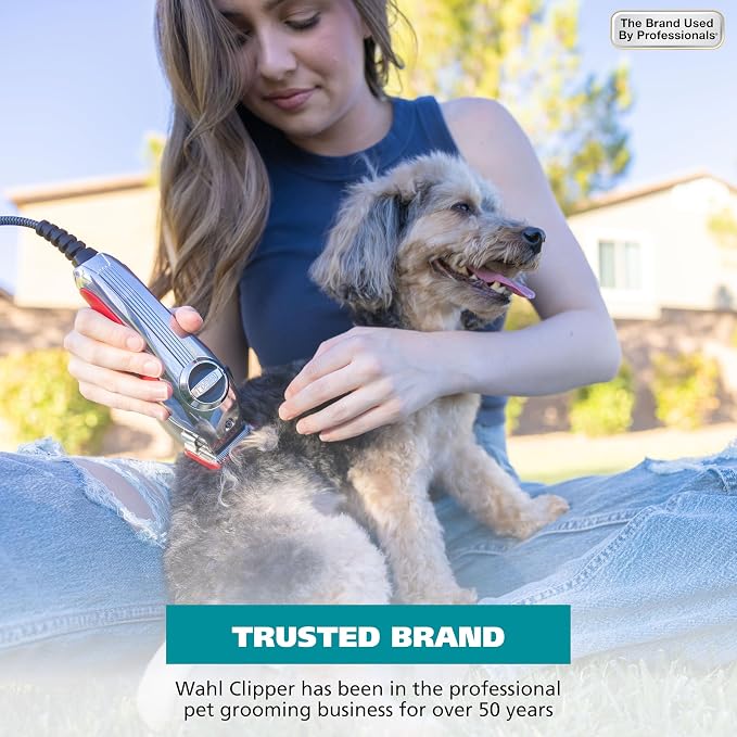 Wahl USA Extra Gentle Hypoallergenic Dog Shampoo – Plant Based for Sensitive Skin - pH Balanced, Alcohol Free, Paraben Free, PEG-80 Free Formula - Fragrance and Dye Free, 24 Oz – Model 3025811