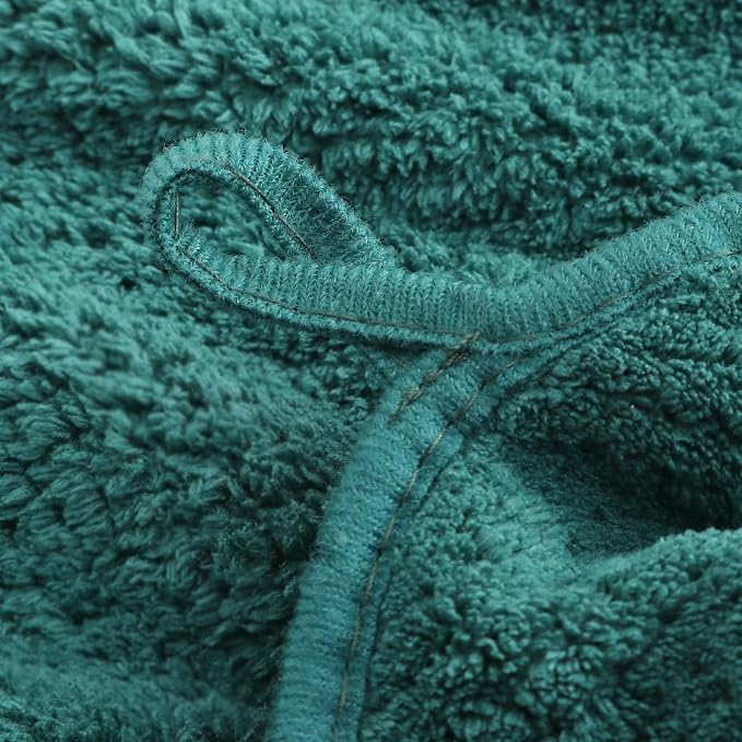 YTYC Towels,39x78 Inch Oversized Bath Sheets Towels for Adults Luxury Bath Towels Extra Large Sets for Bathroom Super Soft Microfiber 80% Polyester(Teal,2 Piece)