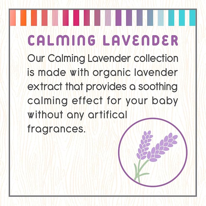 Little Twig 2-in-1 Baby Wash, Hypoallergenic Body Wash with Organic Ingredients, Baby Bath Essentials, Calming Lavender, 17 fl. oz.