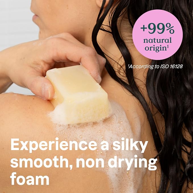 ATTITUDE Body Soap Bar, Natural Origin, Protects and Softens Dry Skin, Watercress, Indian Cress & Olive Oil, EWG Verified & Vegan, Coconut & Wild Berries, 4 Oz