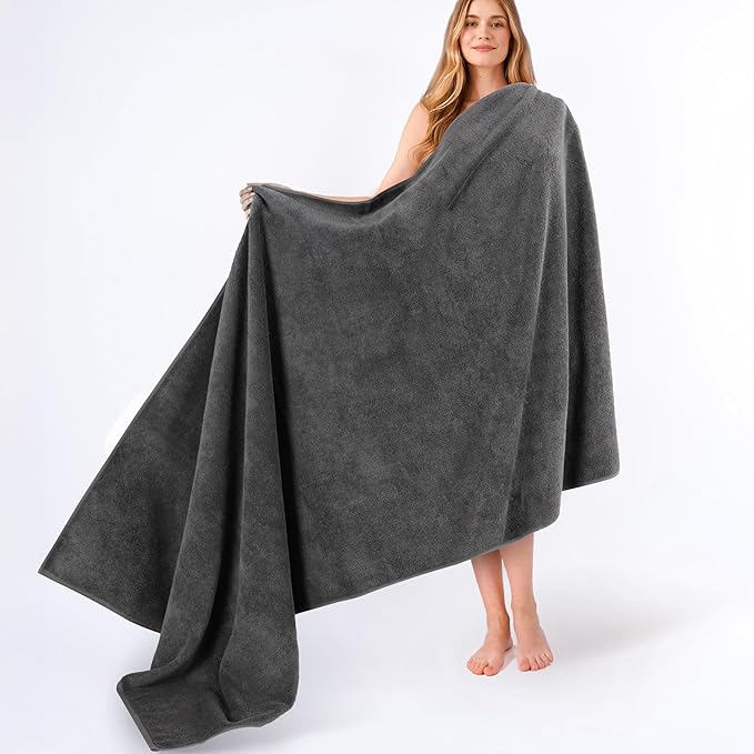 American Soft Linen 100% Cotton Luxury Turkish Towels, 40x80 XL Bath Sheet | Soft Absorbent Quick Dry OEKO Tex Standard 100 Certificated Durable Machine Washable Breathable Premium Hotel Quality
