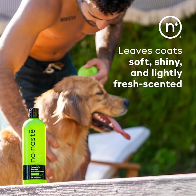Nonaste Oatmeal and Aloe Dog Shampoo (16 Oz, Pack of 1) – Dog Shampoo Itchy Skin Relief & Sensitive Skin Made with USDA Certified Aloe – Deodorizing Dog Shampoo for Dry Skin and Dog Itchy Skin Relief