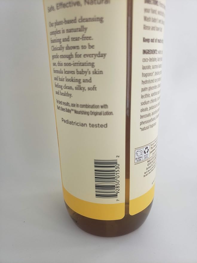 Burt's Bees Baby Bee Shampoo and Body Wash - 21 oz - 2 pack