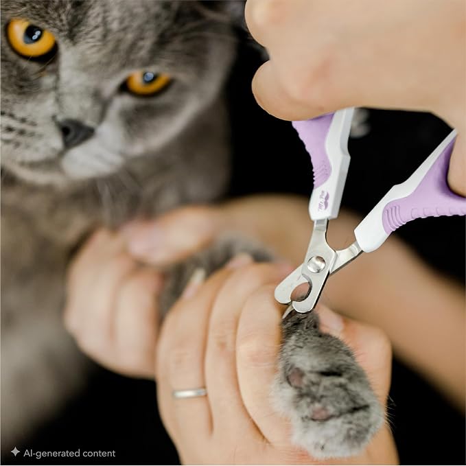 Mr. Pen- Cat Nail Clipper, Stainless Steel | Professional Sharp Cat Claw Trimmer for Small and Medium Cats, Pet Nail Clipper with Sturdy Non Slip Handle