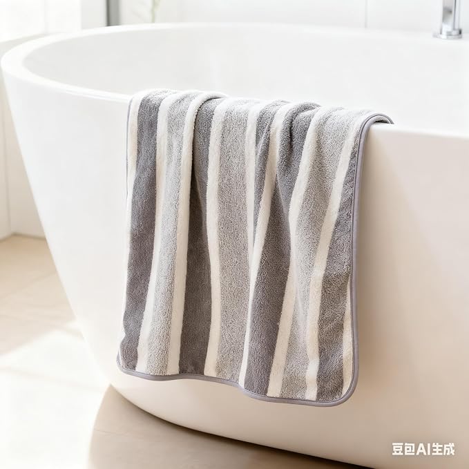 Microfiber Bath Towel 35x70 Inches - Ultra Soft Quick Dry, Lightweight for Gym, Spa, Travel | Hotel Grade & Multi-Use| Single Pack
