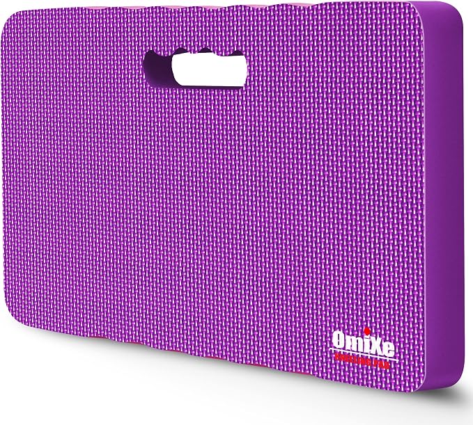 Comfy Extra Large Thick Waterproof Gardening Kneeling Pad Foam Kneeler Mat Garden Knee Pad Cushion for Gardening Planting Yard Work Prayer Yoga Mechanic Workout Baby Bath