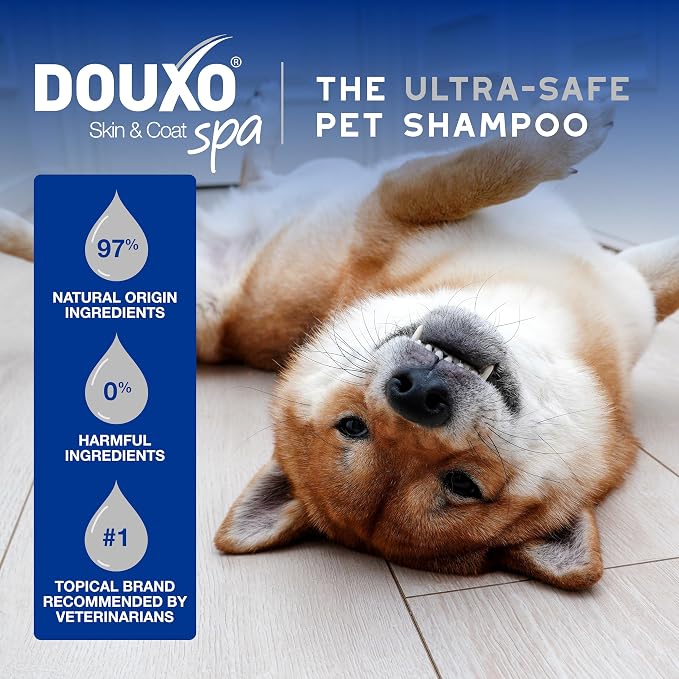 DOUXO SPA Dog Wipes for Paws, Butts, Tear Stains and General Cleaning, 100 Wipes, Multi-Purpose for Coat and Paws, Leaves the Coat and Skin Refreshed, Skin-Friendly Formula, Can Also be Used for Cats