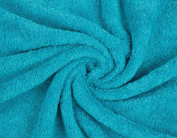 American Soft Linen 100% Cotton Luxury Turkish Towels, 6 Piece Towel Set | Soft Absorbent Quick Dry OEKO Tex Standard 100 Certificated Durable Machine Washable Breathable Premium Hotel Quality