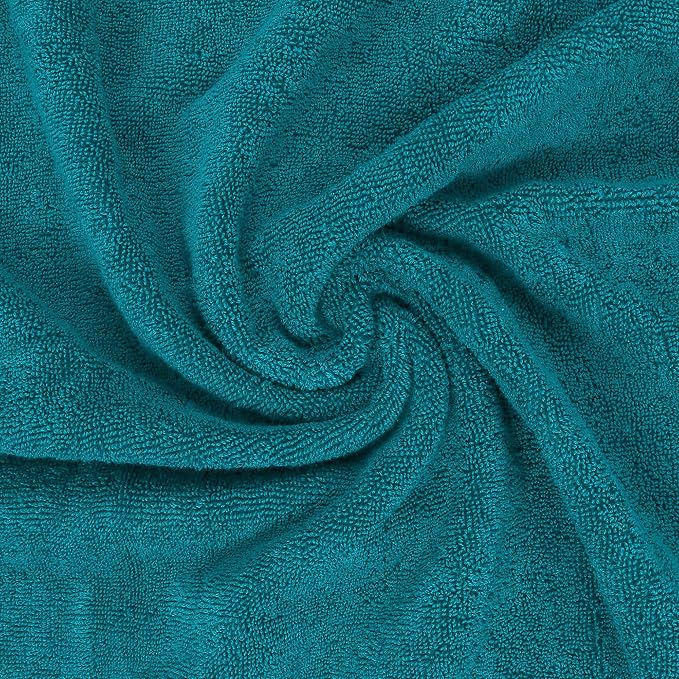 Bliss Casa 100% Cotton Bath Towel Set – 27″×54″, Ultra-Soft & Highly Absorbent Towels for Bathroom – Quick-Dry, Durable & Skin-Friendly (4-Pack)
