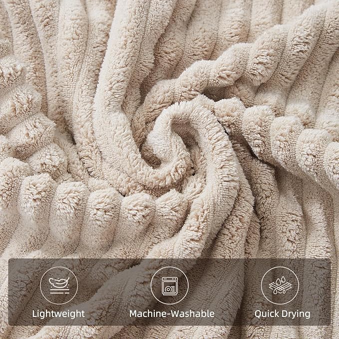 Extra Large Bath Towel Set of 6 (40"x80"),Oversized Bath Sheet Super Soft Highly Absorbent Microfibers Quick Dry Luxury Shower Towel for Bathroom Spa Gym Hotel Yoga(Beige, 6Piece)