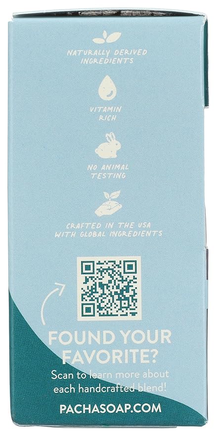 Pacha Soap Calm Peaces Bar Soap, 7 Oz