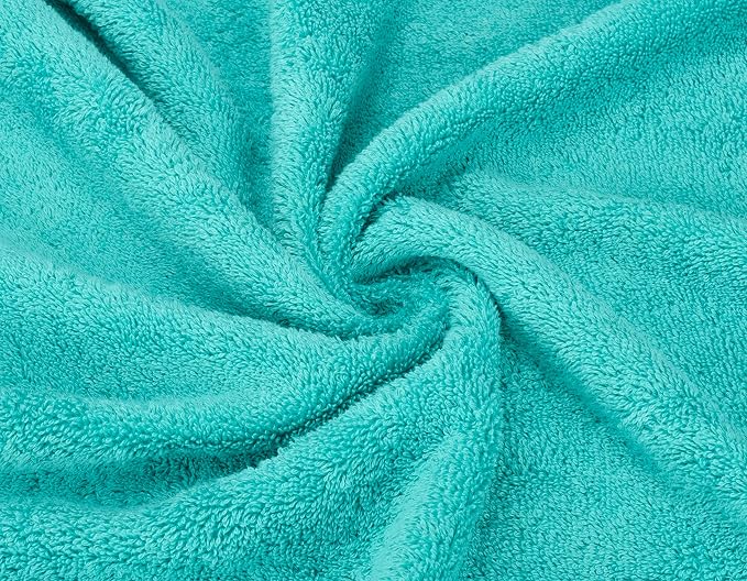 American Soft Linen 100% Cotton Luxury Turkish Towels, 6 Piece Towel Set | Soft Absorbent Quick Dry OEKO Tex Standard 100 Certificated Durable Machine Washable Breathable Premium Hotel Quality