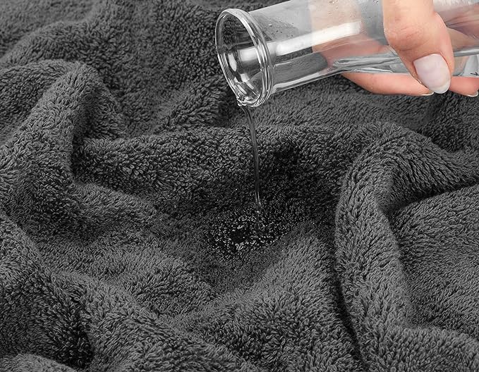 American Soft Linen 100% Cotton Luxury Turkish Towels, 4 PC Washcloth Set | Soft Absorbent Quick Dry OEKO Tex Standard 100 Certificated Durable Machine Washable Breathable Premium Hotel Quality
