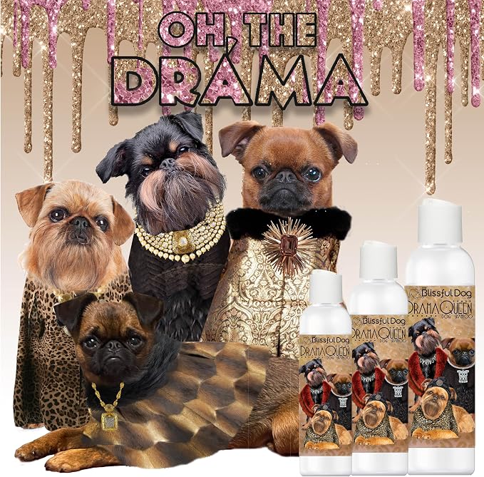The Blissful Dog Brussels Griffon Drama Queen Dog Shampoo, 8 oz.