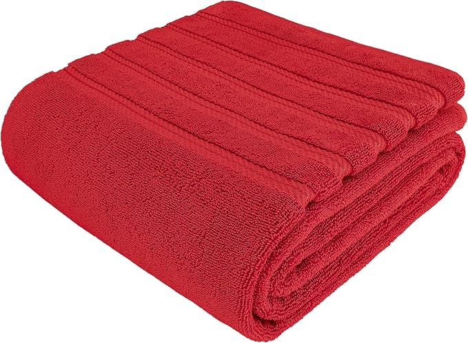 American Soft Linen 100% Cotton Luxury Turkish Towels, 35x70 XL Bath Sheet | Soft Absorbent Quick Dry OEKO Tex Standard 100 Certificated Durable Machine Washable Breathable Premium Hotel Quality