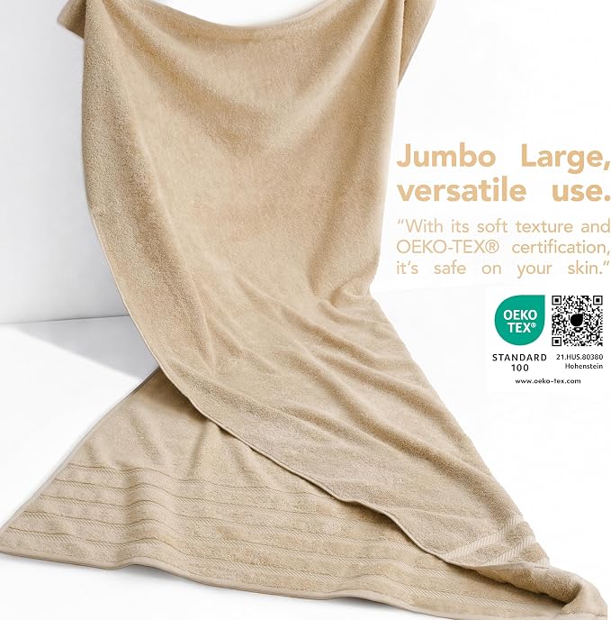 American Soft Linen 100% Cotton Luxury Turkish Towels, 2PC 35x70 Bath Sheet | Soft Absorbent Quick Dry OEKO Tex Standard 100 Certificated Durable Machine Washable Breathable Premium Hotel Quality