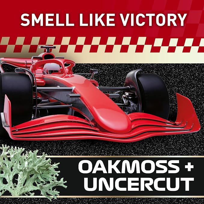 Old Spice Bar Soap for Men, F1 Collection, Cold Pressed with Some Grit, Fast Track to Freshness, Made with Natural Oils & Plant Based Cleanser, Redline Rodeo with Oakmoss & Undercut Scent, 5 oz