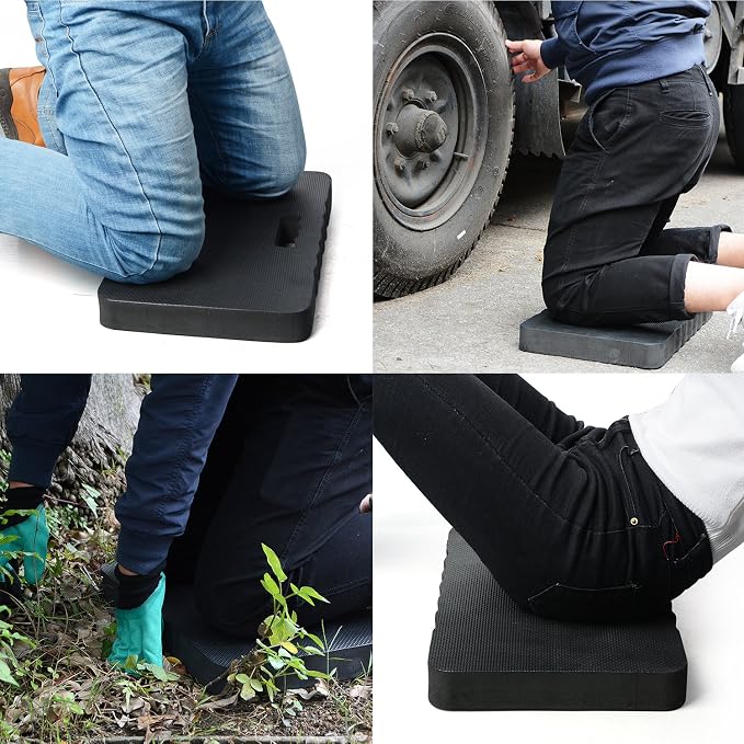 Thick Kneeling Pad, Floor Foam Pad Garden Kneeler for Gardening, Bath Kneeler for Baby Bath, Foam Kneeling Pad for Work Gardening Yoga Exercise Garden Knee Pad Kneeler Mat