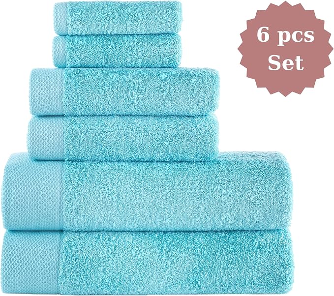 Personalized Towels - Customized Turkish Bath Sheet Oversized - Custom Cotton Towel - Monogrammed Towels with Initials Name Embroidery (Sea Glass, Bath Sheet Oversized 1pc)