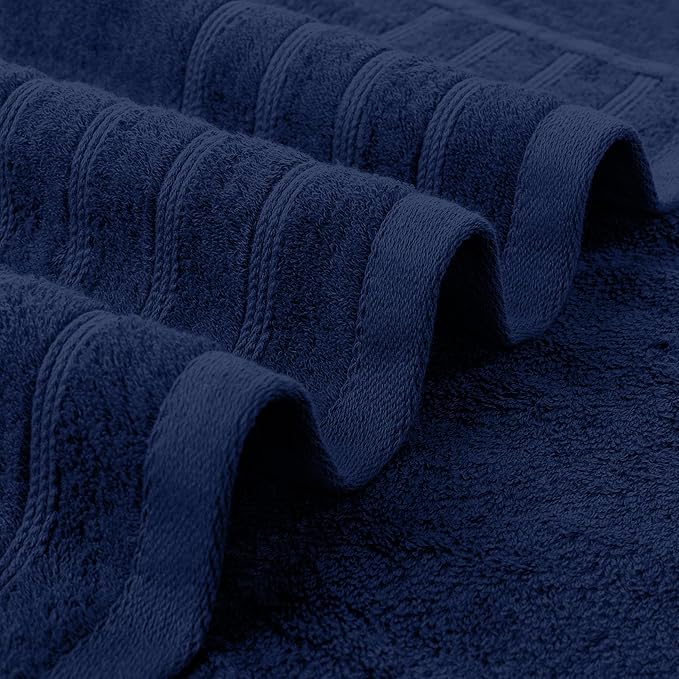 Avalon Towels Bath Towels Set of 4, Size 30 x 60 Inches, Highly Soft and Absorbent, Quick Drying, Lightweight, Perfect for Daily Use