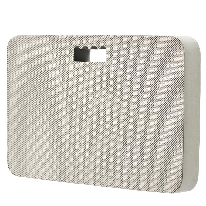 Baby Bath Kneeler, Extra Thick Kneeling Pad for Bathing Babies, Soft Foam Cushioning for Knee, 1.5" Thick Non-Slip, Fast-Drying,Gardening, Bathing Baby, Workout Supplies-Gray