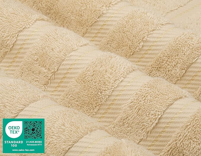 American Soft Linen 100% Cotton Luxury Turkish Towels, 3 Piece Towel Set | Soft Absorbent Quick Dry OEKO Tex Standard 100 Certificated Durable Machine Washable Breathable Premium Hotel Quality