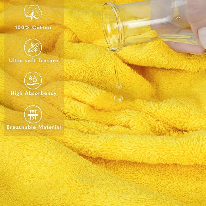 American Soft Linen 100% Cotton Luxury Turkish Towels, 2PC 35x70 Bath Sheet | Soft Absorbent Quick Dry OEKO Tex Standard 100 Certificated Durable Machine Washable Breathable Premium Hotel Quality