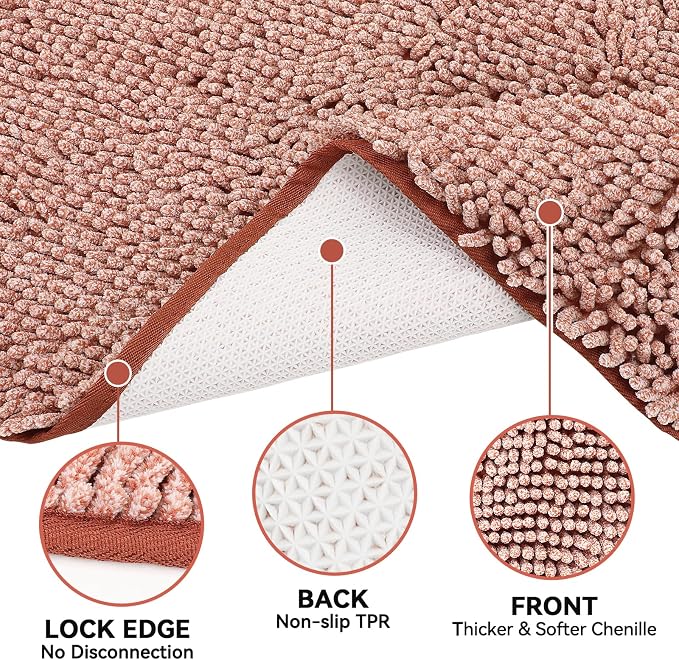 Bcoimo Super Absorbent Dog Door Mat, 48"*30" Anti Slip Mat for Muddy Paws, Pet Rugs for Dirty Paws Washable that Absorbs Moisture and Dirt, for Dog Cage and Pet Resting Carpet