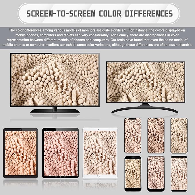 Yimobra Bathroom Rug Mat, Non Slip and Super Absorbent Bath Mat, Machine Washable Quick Dry, Ultra Plush Chenille Shower Rugs for Bathroom Floor Sink Tub and Shower Outside, Beige, 24 x 17