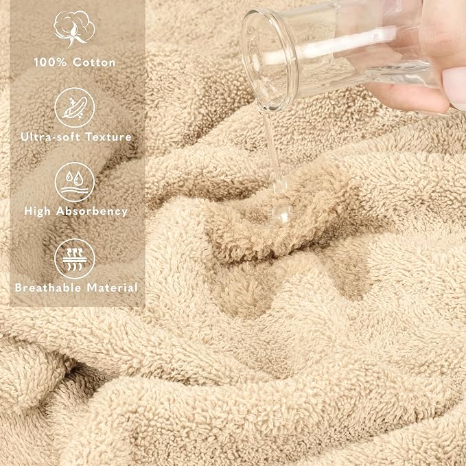 American Soft Linen 100% Cotton Luxury Turkish Towels, 2PC 35x70 Bath Sheet | Soft Absorbent Quick Dry OEKO Tex Standard 100 Certificated Durable Machine Washable Breathable Premium Hotel Quality