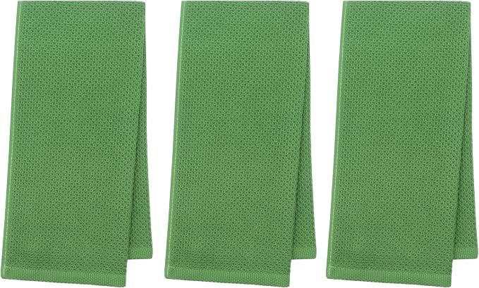 Mia'sDream Cotton Hand Towels, 13”x28”, 3 Pack, Cotton Bath Towels Set | Soft and Absorbent, Waffle Weave, Multi-Purpose Hand Towels for Bathroom,Kitchen,Gym| Cotton Dish Towels For Kitchen Drying
