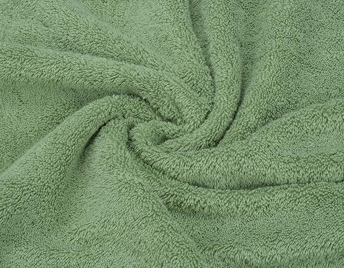 American Soft Linen 100% Cotton Luxury Turkish Towels, 6 Piece Towel Set | Soft Absorbent Quick Dry OEKO Tex Standard 100 Certificated Durable Machine Washable Breathable Premium Hotel Quality