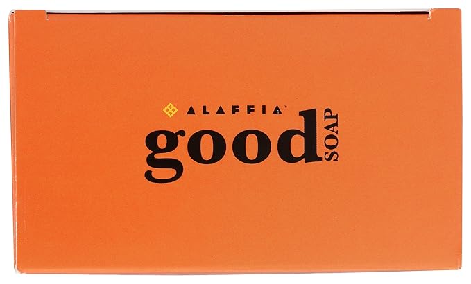 Alaffia Fragrance Free Good Soap Value Pack 4 Count, 20 OZ