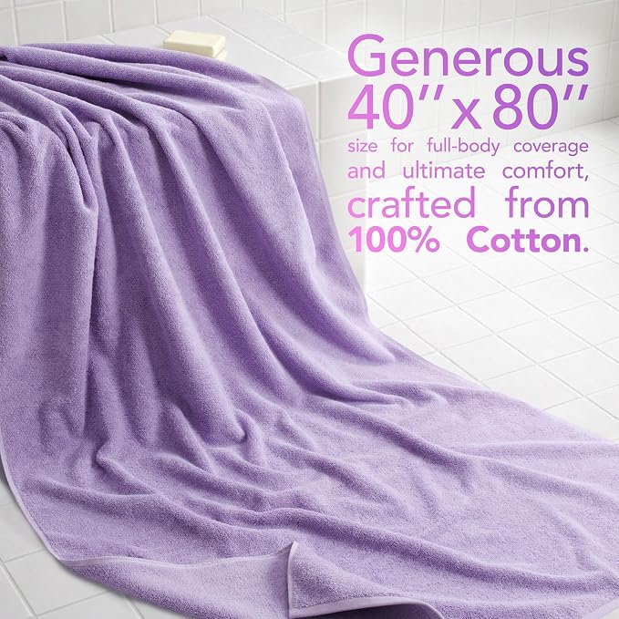 American Soft Linen 100% Cotton Luxury Turkish Towels, 40x80 XL Bath Sheet | Soft Absorbent Quick Dry OEKO Tex Standard 100 Certificated Durable Machine Washable Breathable Premium Hotel Quality
