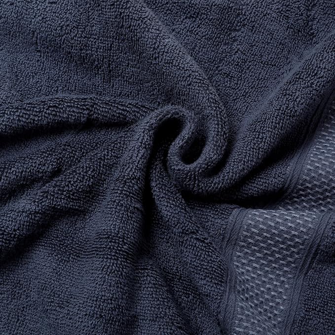 Fluffy Cotton Bath Towels Set650GSM,2-Piece Set, Thickened and Enlarged(31.5x63 inches),Super Absorbent,Soft,Suitable for Hotel, Bathroom, Swimming Pool, SPA,Gift(Dark Grey)