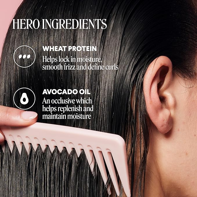 MONDAY Haircare SMOOTH Shampoo + Conditioner with Wheat Protein & Avocado Oil for Frizz-Prone Hair 90 mL (Dual Set)
