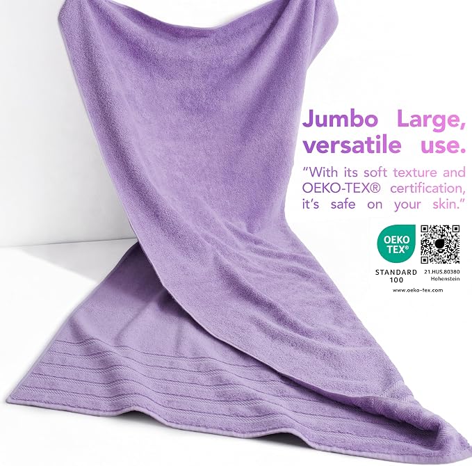 American Soft Linen 100% Cotton Luxury Turkish Towels, 35x70 XL Bath Sheet | Soft Absorbent Quick Dry OEKO Tex Standard 100 Certificated Durable Machine Washable Breathable Premium Hotel Quality