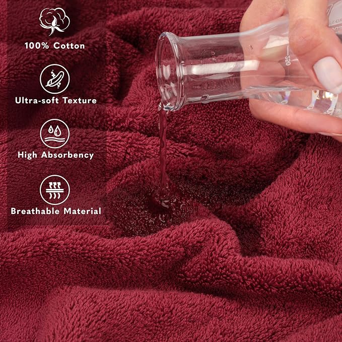 American Soft Linen 100% Cotton Luxury Turkish Towels, 35x70 XL Bath Sheet | Soft Absorbent Quick Dry OEKO Tex Standard 100 Certificated Durable Machine Washable Breathable Premium Hotel Quality
