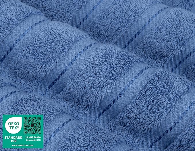 American Soft Linen 100% Cotton Luxury Turkish Towels, 4 PC Hand Towel Set | Soft Absorbent Quick Dry OEKO Tex Standard 100 Certificated Durable Machine Washable Breathable Premium Hotel Quality