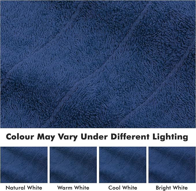 Bath Sheets – 550 GSM Extra Large Bathroom Sheet Set – Pack of 2 Jumbo Towels Royal Blue (71x35in) – 100% Ring Spun Cotton Soft Quick Dry Large Bath Towels for Adults Hotel Spa Bathroom Use